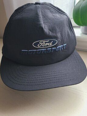 Rolla’s x Ford Motorsport Black Sun Flap Snapback Hat